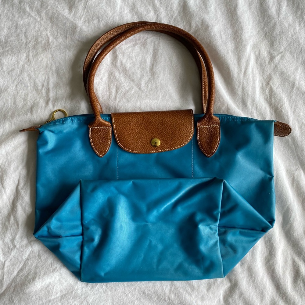 Long Champ Inspired Blue Bag